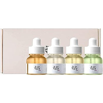 Beauty Of Joseon Hanbang Serum Discovery Set Revive Serum Ginseng+snail Mucin 10ml/glow Deep Seum Rice/alpha Arbutin 10ml/glow Serum Propolis+niacinamide 10ml/calming Serum Green Tea+panthenol 10ml 40ml