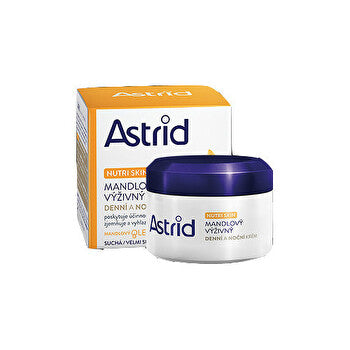 Astrid Nutri Skin Almond Nourishing Day And Night Cream For Dry And Very Dry Skin 50ml