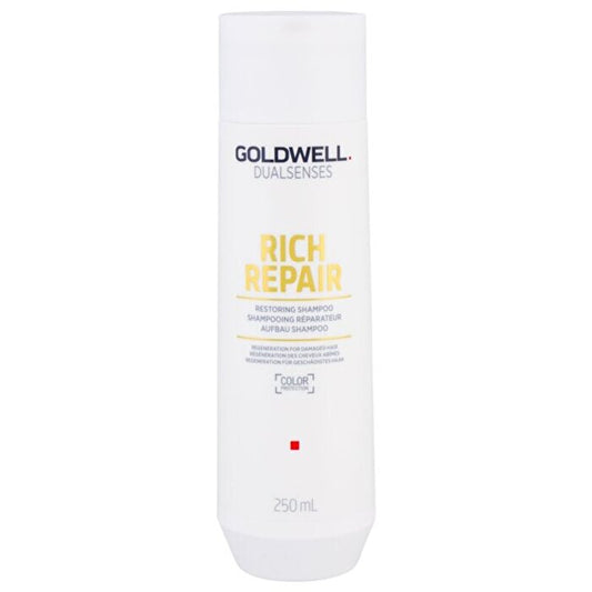 Goldwell Dualsenses Rich Repair Cream Shampoo For Dry And Stressed Hair ( Dry And Brittle Hair ) 250ml