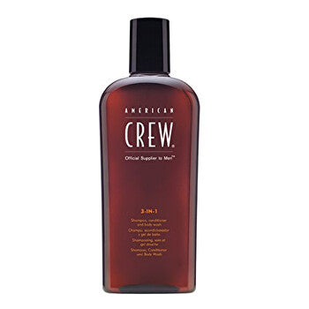American Crew Shampoo Conditioner And Body Wash 3-in-1 250ml