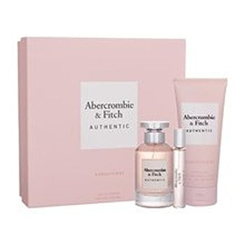 Abercrombie & Fitch Authentic Woman Set Eau De Parfum 100ml & Eau De Parfum 15ml & Bl 200ml