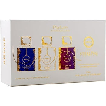 Armaf Club De Nuit Unisex Set Eau De Parfum 3x 30ml (iconic & Imperiale & Untold)