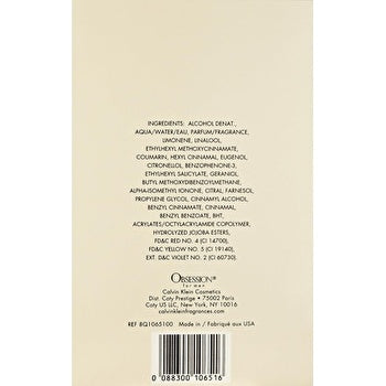 Calvin Klein Obsession Man Eau De Toilette 125ml