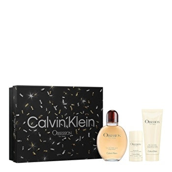 Calvin Klein Obsession Man Set Eau De Toilette 125ml & After Shave Balm 100ml & Deo Stick 75g
