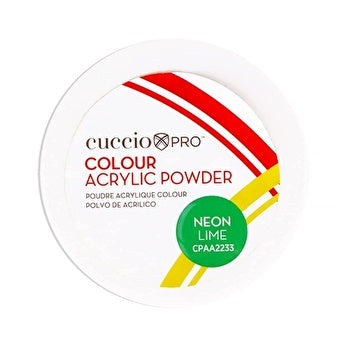 Cuccio Pro Neon Lime Woman 1.6oz Acrylic Powder