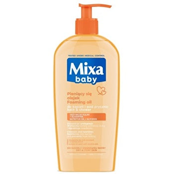 Mixa Oil Foaming Bath And Shower - Baby Oil Foaming Bath 400ml