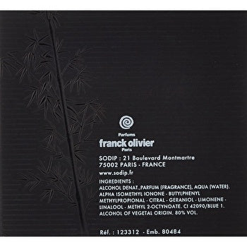 Franck Olivier Bamboo America Man Eau De Toilette 75ml