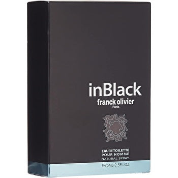 Franck Olivier In Black Man Eau De Toilette 75ml