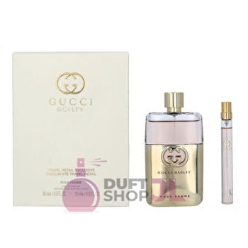 Gucci Guilty Pour Femme Eau De Parfum 90ml & Eau De Parfum 10ml Travel Set