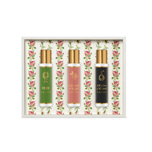 Gucci The Alchemist's Garden Unisex Set Eau De Parfum 3x 15ml (1921 & The Voice Of The Snake & A Chant For The Nymph)
