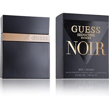 Guess Seductive Homme Noir Man Eau De Toilette 100ml
