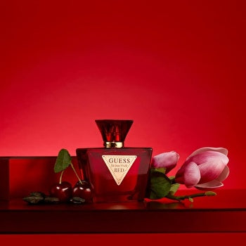 Guess Guess Seductive Red For Women - 4 Pc Gift Set 75ml/2.5oz Eau De Toilette Spray 15ml/0.5oz Eau De Toilette Spray 100ml/3.4oz Body Lotion Pouch 75ml/2.5oz