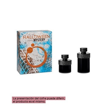 Jesus Del Pozo Halloween Man Mystery  Set Eau De Parfum 125ml & Eau De Parfum 50ml (soft Box)