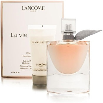 Lancome La Vie Est Belle Woman L'eau De Parfum 50ml Refillable & Bl 50ml Travel Set
