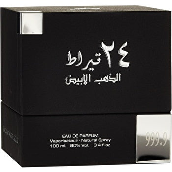 Lattafa 24 Carat White Gold Unisex Eau De Parfum 100ml