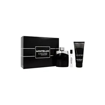 Mont Blanc Legend Man Set Eau De Toilette 100ml & Eau De Toilette 7.5ml & Sg 100ml