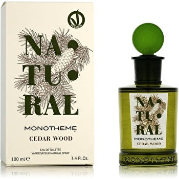 Monotheme Natural Cedar Wood Unisex Eau De Toilette 100ml