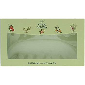 No. 4711 Acqua Colonia Unisex Mini Set 5x 8ml Eau De Tologne (pink Pepper & Blood Orange & White Peach & Myrrh & Lychee)