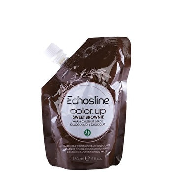 Echosline Color.up Colouring Conditioning Mask Sweet Brownie - Vyživující Maska S Barevnými Pigmenty Pro Oživení Barvy 150ml