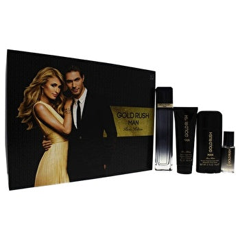 Paris Hilton Gold Rush Man  Set Eau De Toilette 100ml & Eau De Toilette 15ml & Hair & Bw 90ml & Deodorant Stick 78g