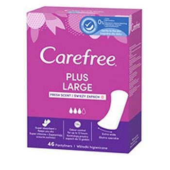 Carefree Plus Large Panty Liners 48.0ks