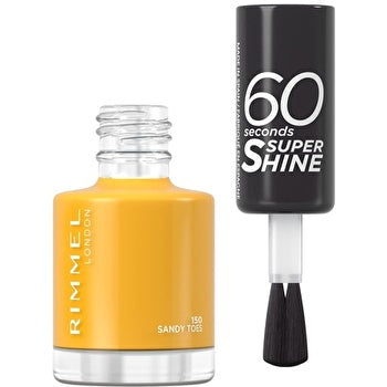 Rimmel London 60 Seconds Super Shine 150 Sandy Toes 8ml Nail Polish