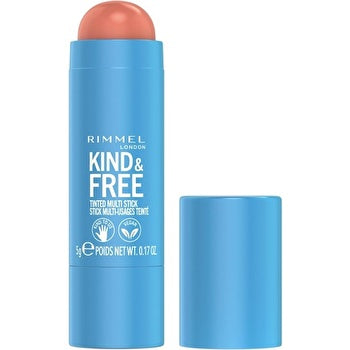 Rimmel London Kind & Free # 002 Peachy Cheeks Woman 5g Multi-stick For Cheeks & Lips