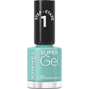 Rimmel London Super Gel Nail Polish # 093 Pepermint Promise Woman 12ml
