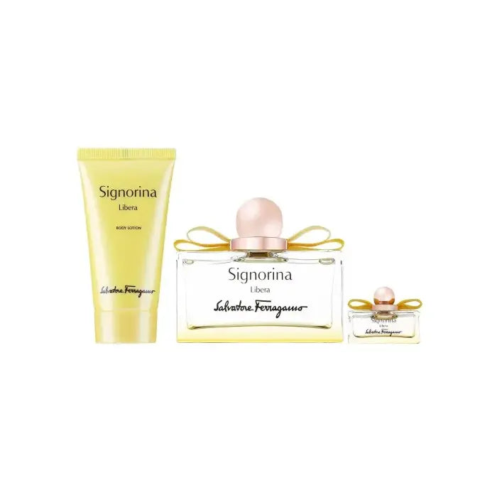 Salvatore Ferragamo Signorina Libera Woman Set Eau De Parfum 100ml & Eau De Parfum 5ml & Bl��50ml