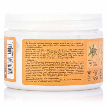 Shea Moisture Raw Shea Butter Deep Treatment Unisex 340g Hair Masque