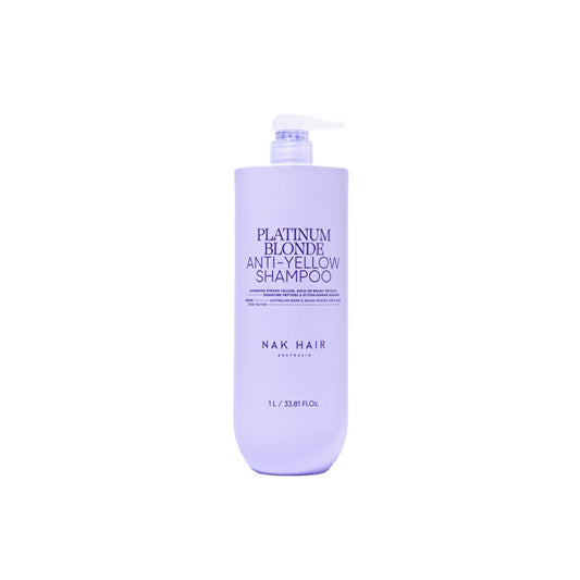 Nak Signature Platinum Blonde Anti-yellow Shampoo 1000ml