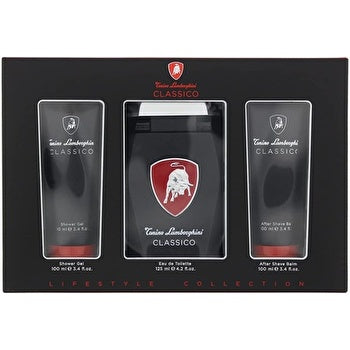 Tonino Lamborghini Classico Man Set Eau De Toilette 125ml & Sg 100ml & Asb 100ml