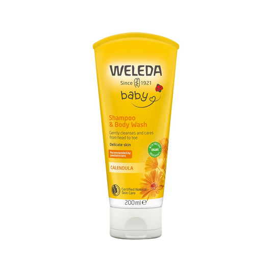 Weleda Baby Shampoo & Body Wash Calendula 200ml