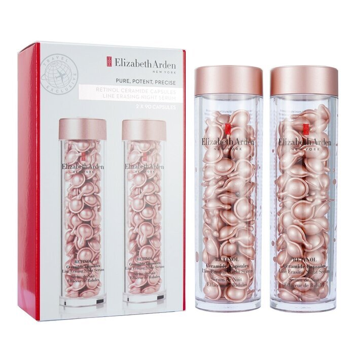 Elizabeth Arden Ceramide Retinol Capsules - Line Erasing Night Serum Duo 2x90caps