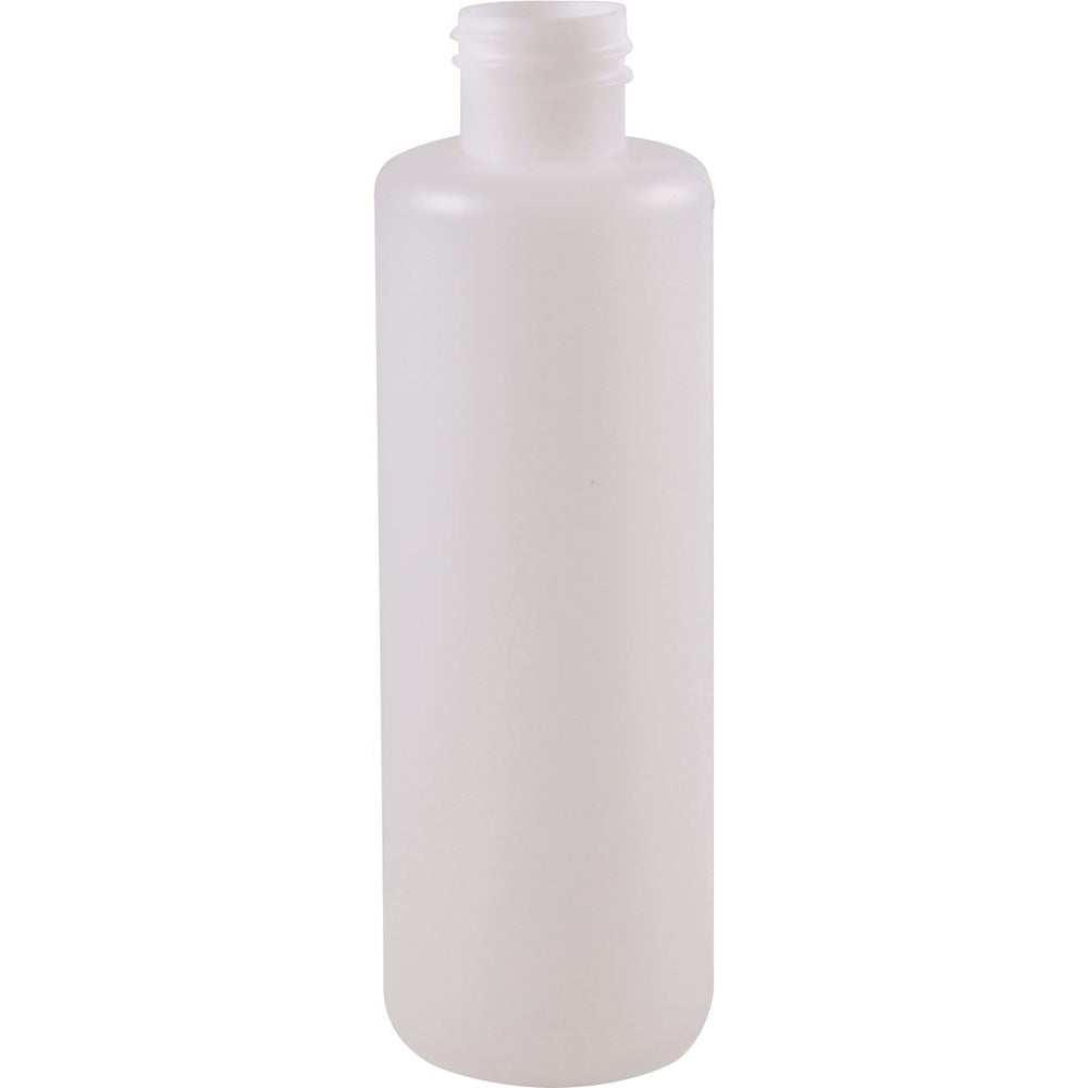 Bottle Plastic (white opaque) 250ml (28mm neck diameter) (single)