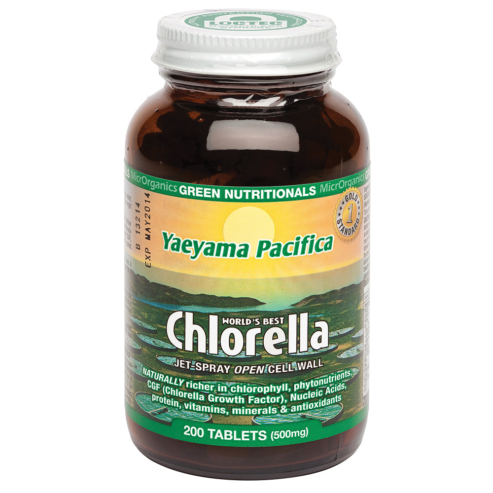 Green Nutritionals by MicrOrganics Yaeyama Pacifica Chlorella 200t