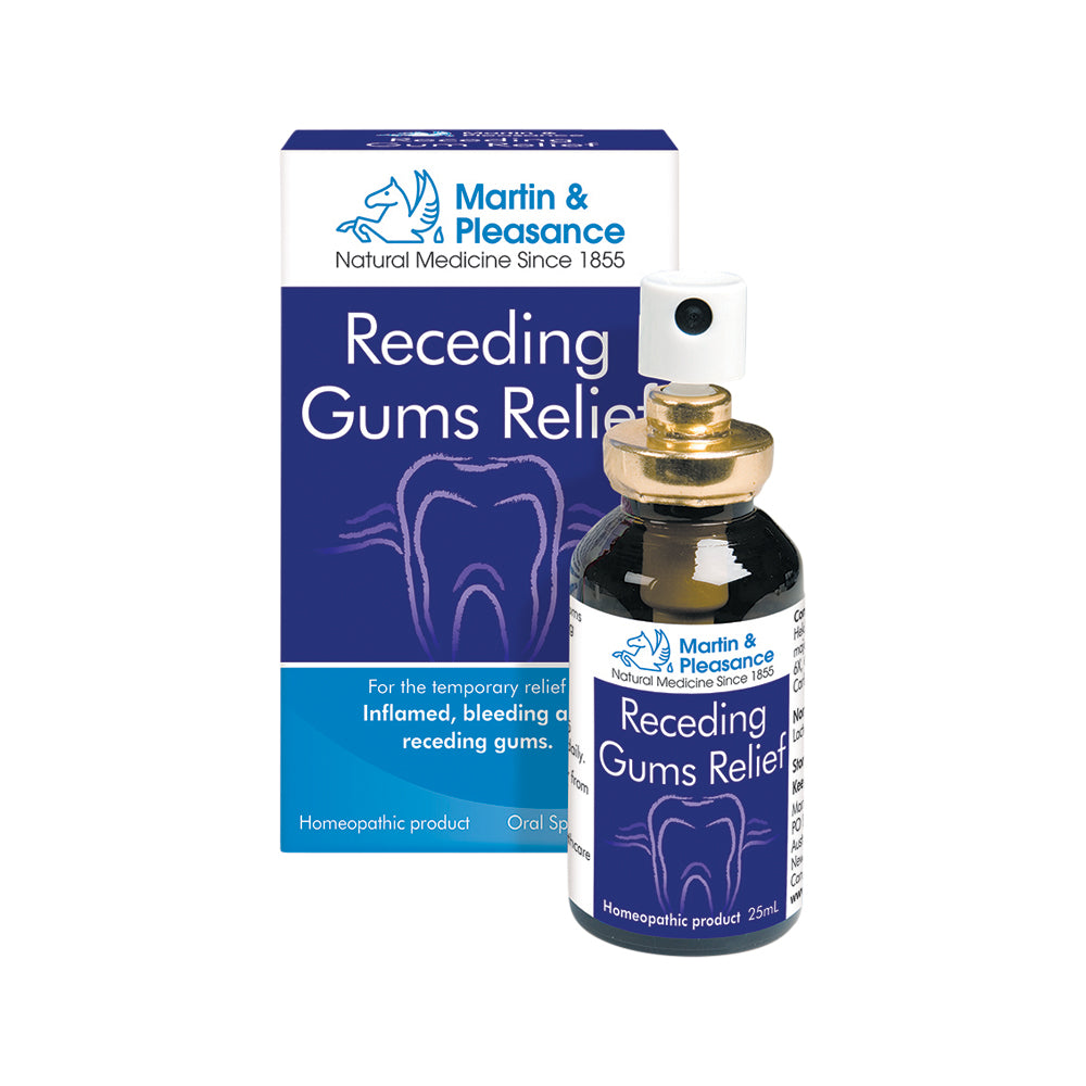 Martin & Pleasance Homoeopathic Complexes Receding Gums Relief Spray 25ml