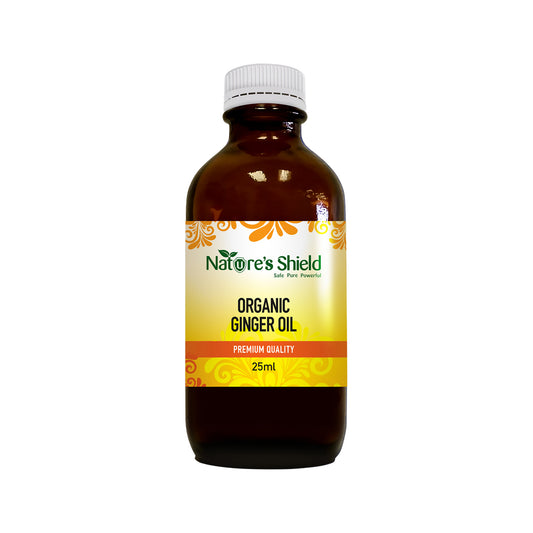 Nature's Shield Organic Ginger Oil 25ml