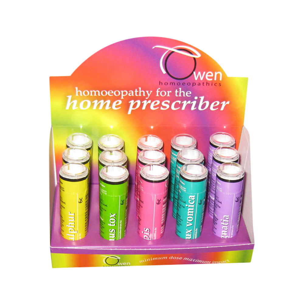 Owen Homoeopathics Empty Counter Display Stand