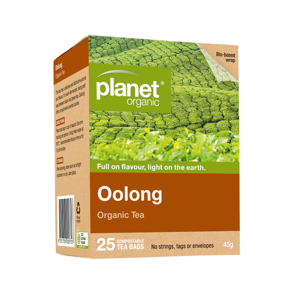 Planet Organic Organic Oolong Tea x 25 Tea Bags