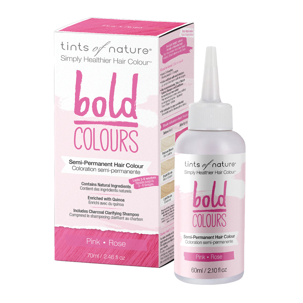 Tints of Nature Bold Colours (Semi-Permanent Hair Colour) Pink 70ml