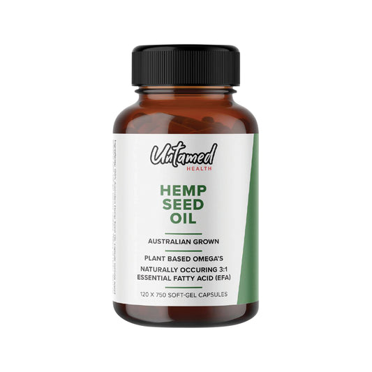 Untamed Health Hemp Seed Oil 120c