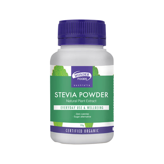 Wonder Foods Organic Stevia Powder 25g